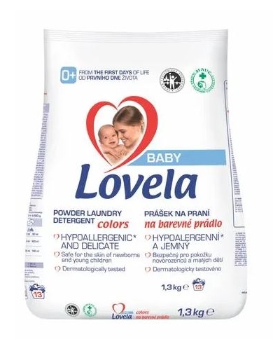 

Lovela Baby, Proszek do prania koloru, 1,3 kg