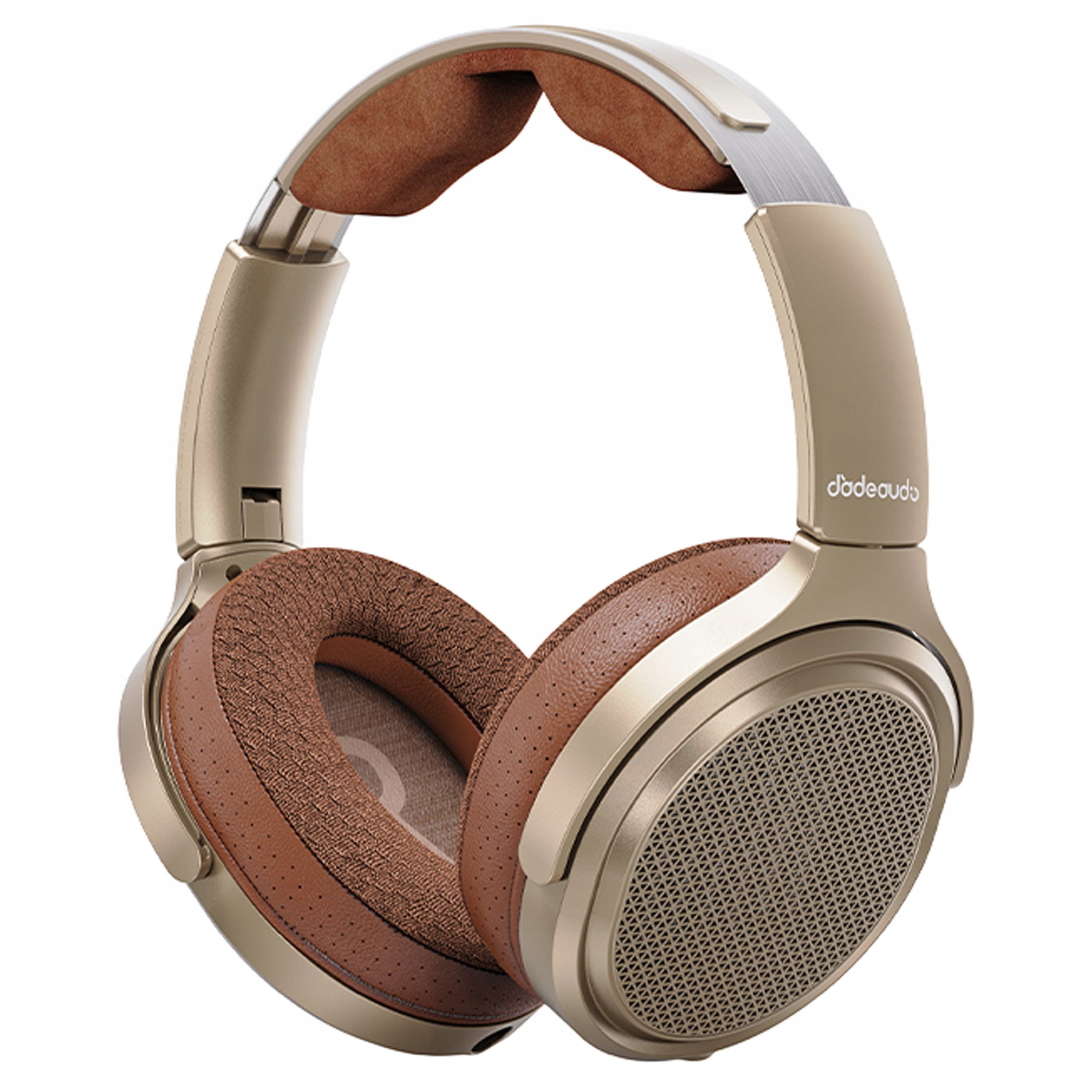 Fiio X Jadeaudio JT7 Słuchawki Wokółuszne Planarne Otwarte Hi-res Złote