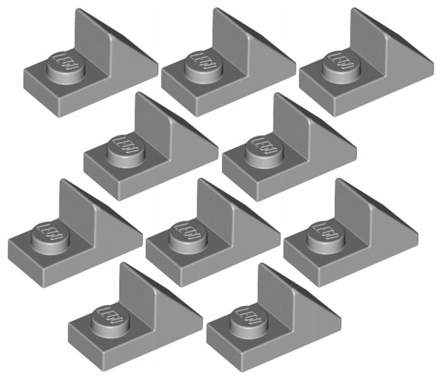 

Lego Skos 1x2 Jasny Szary (92946/6093859) x10