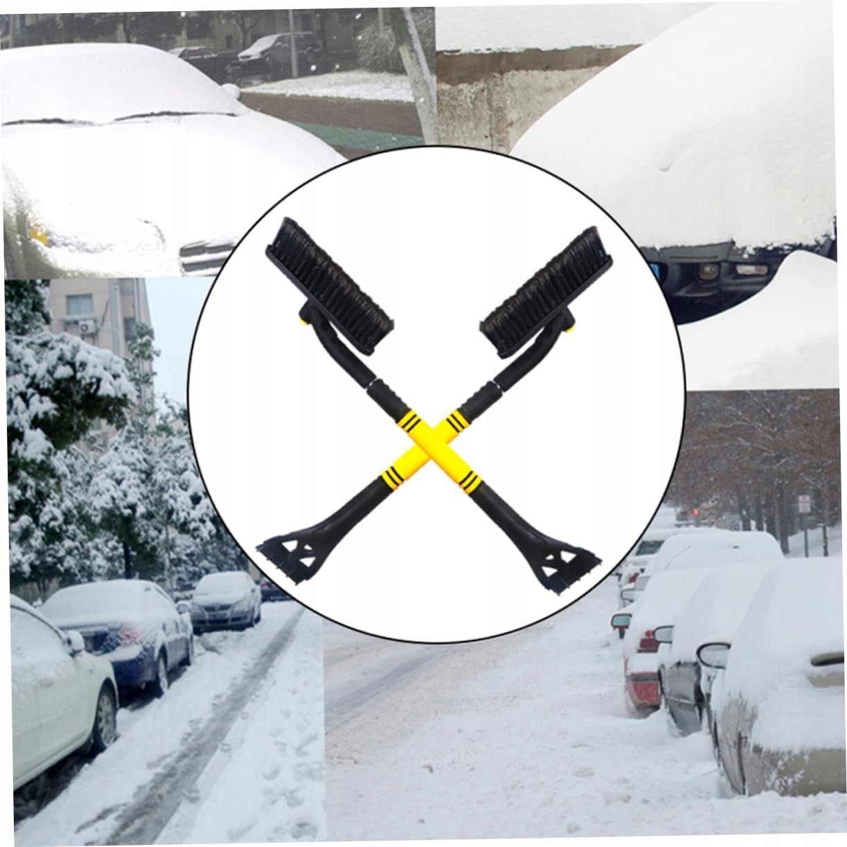 Środek Do Czyszczenia Lodu Łopata Do Śniegu Do Samochodu Mosiężna Producent bez marki