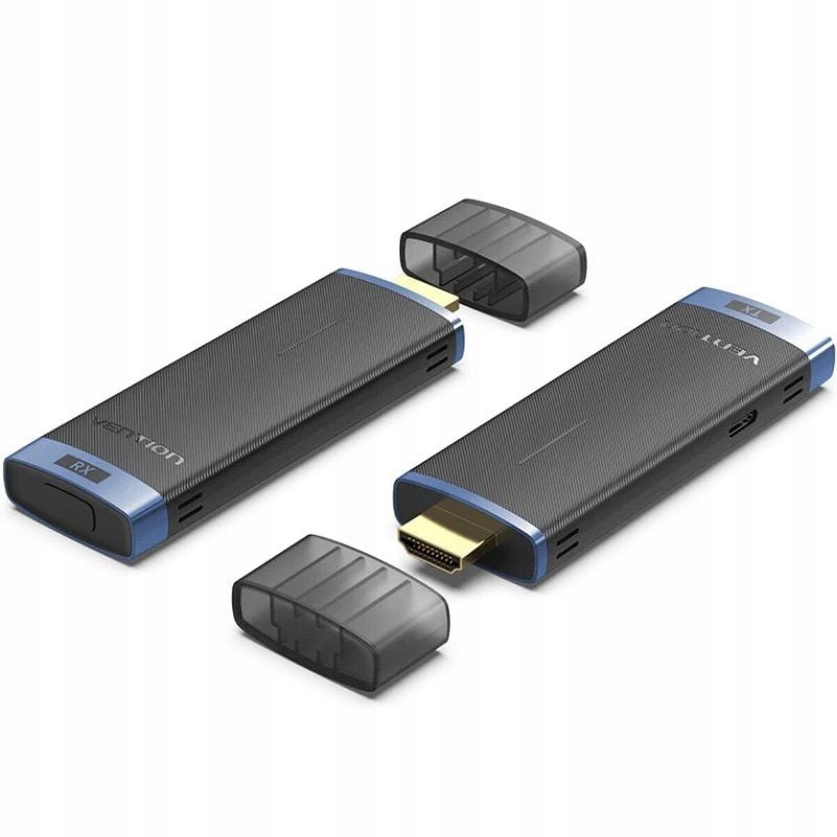 Bezprzewodowy transmiter / odbiornik Vention HDMI (niebieski)