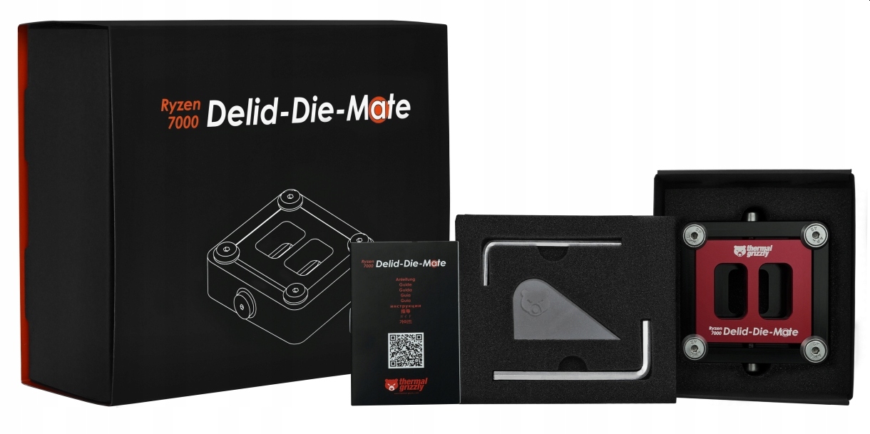 Thermal Grizzly Delid-Die-Mate narzędzie do usuwania Ihs z Amd Ryzen 7000