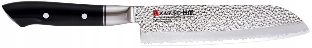 

Kasumi Nóż Santoku kuty VG10 18 cm młotkowany