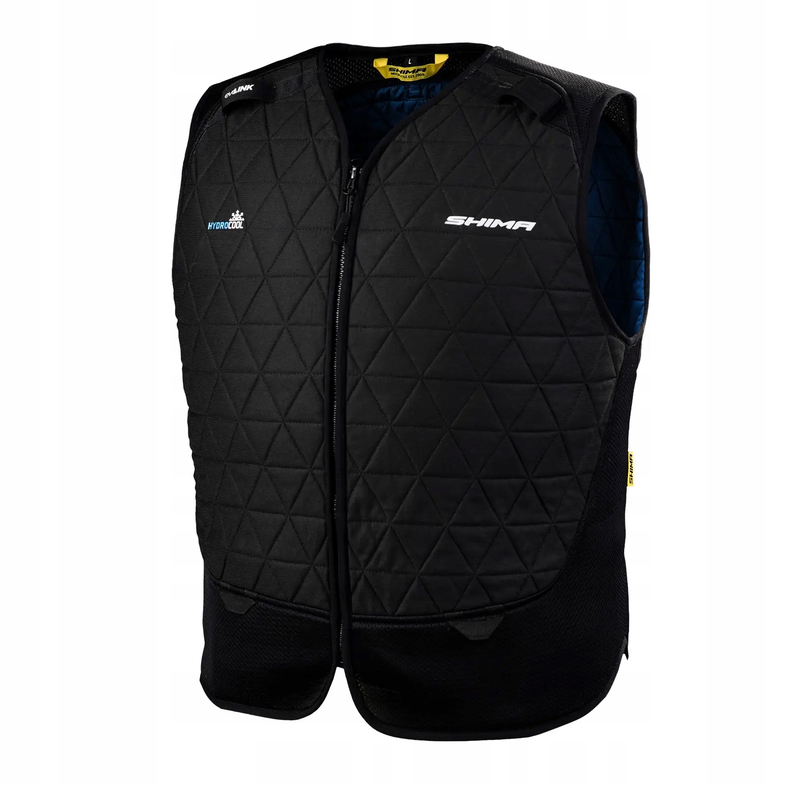 Shima Hydrocool Vest Black Motocyklová Chladiaca Vesta Čierna