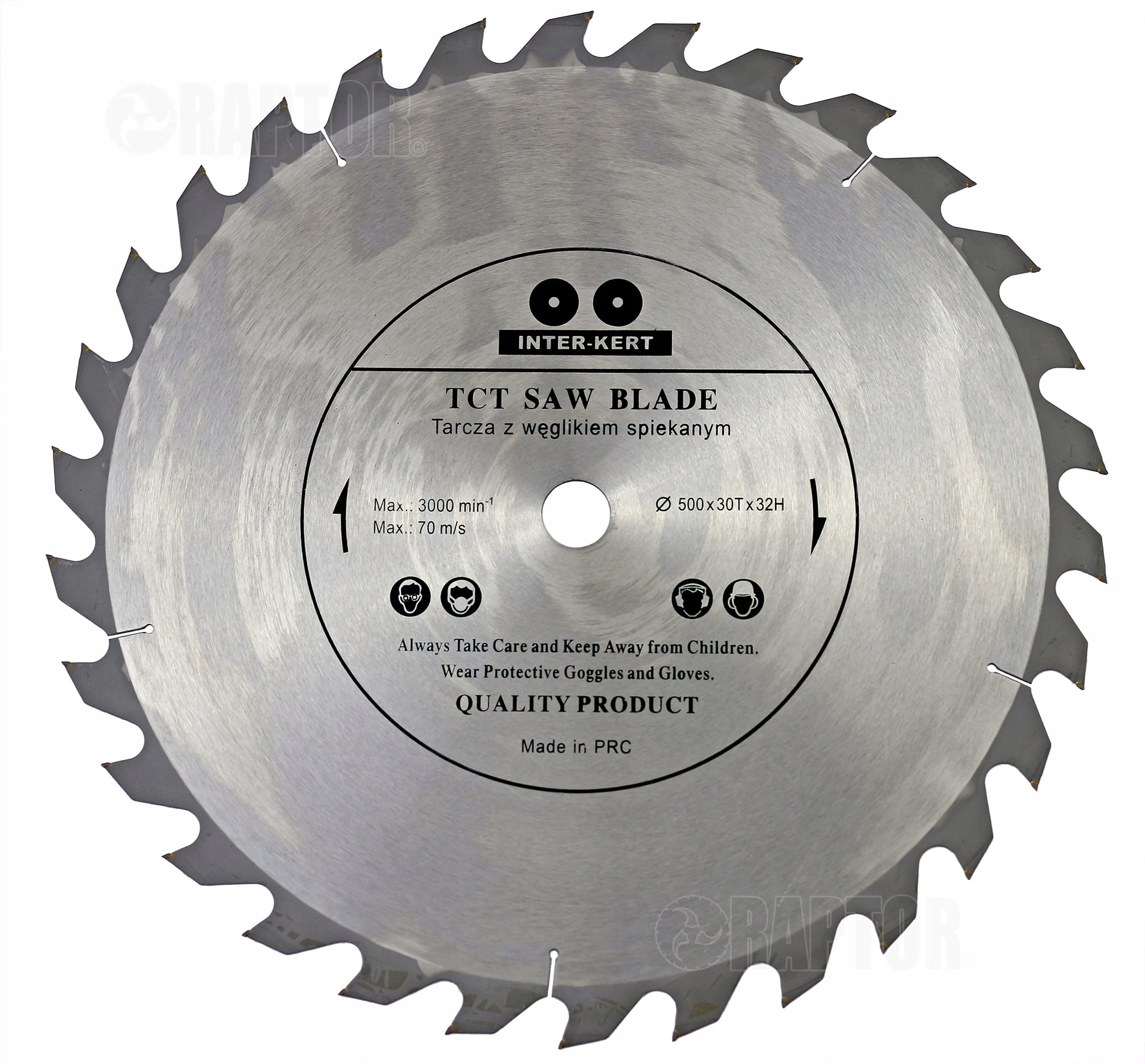 Tarcza widiowa do drewna INTER KERT 500x32 30T