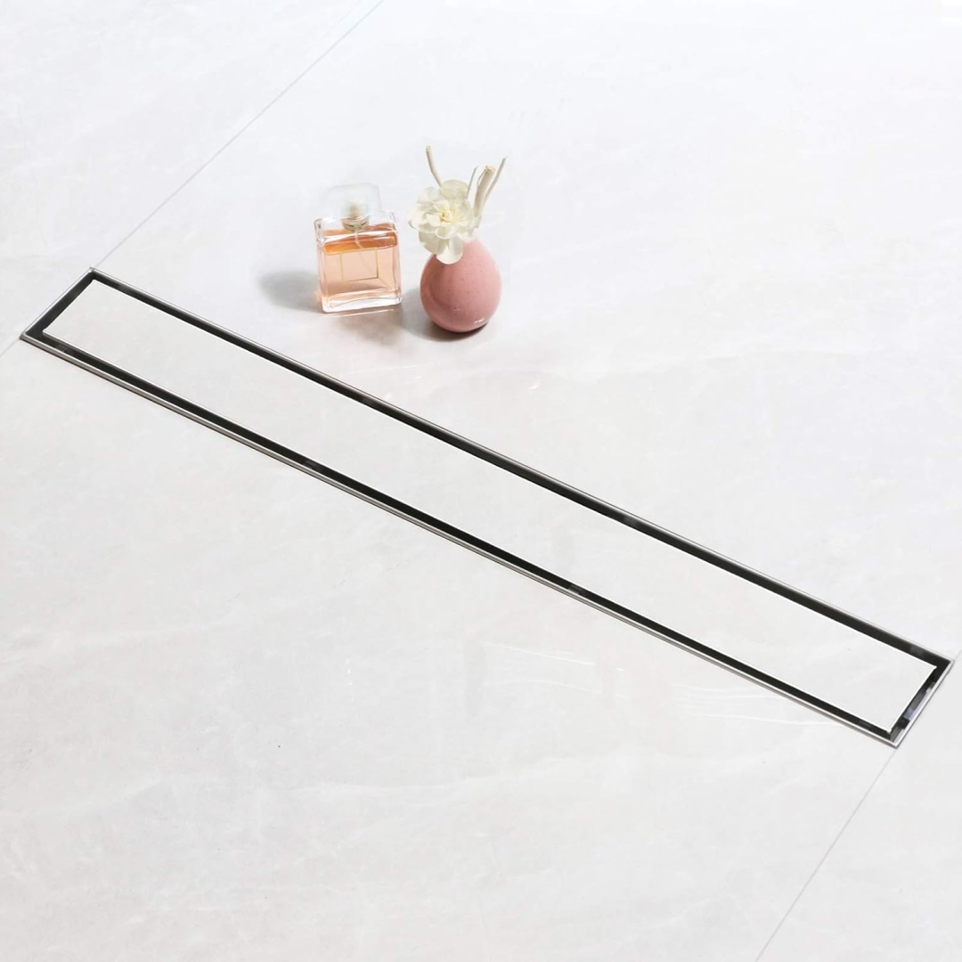 SaniteModar Lineární koupelnový odtok z nerezové oceli 90 cm