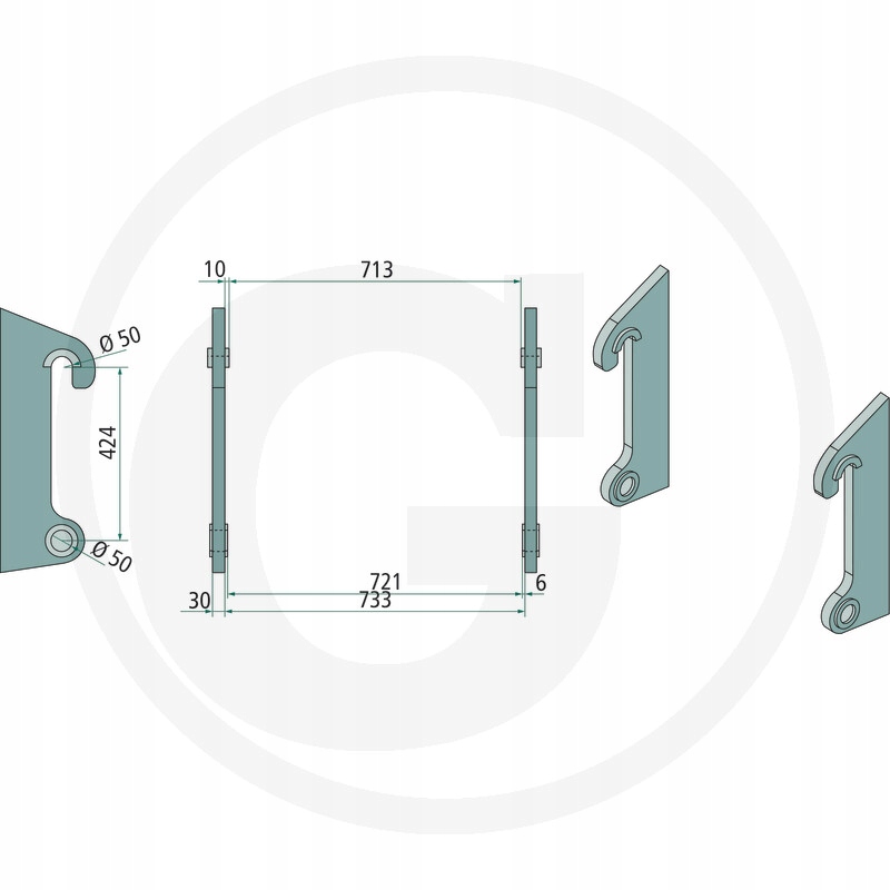 Mocowanie Ahlmann AZ 85