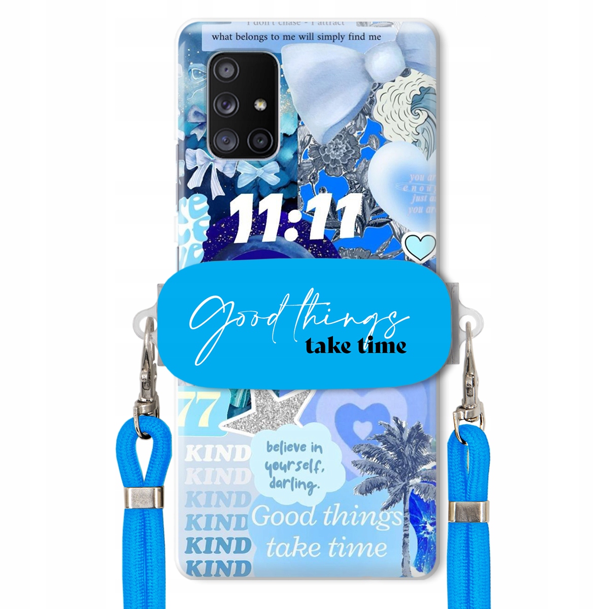Puzdro pre Samsung A71 5G Držiak Crossbody vodítko Good Things Sea Lata