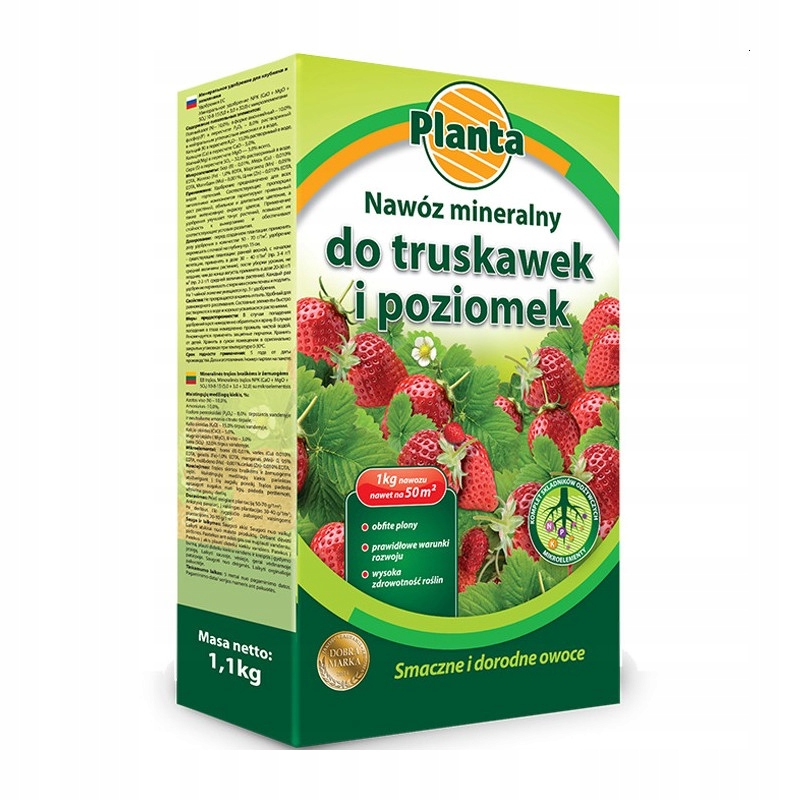 

Nawóz Planta Truskawka Poziomka 1kg