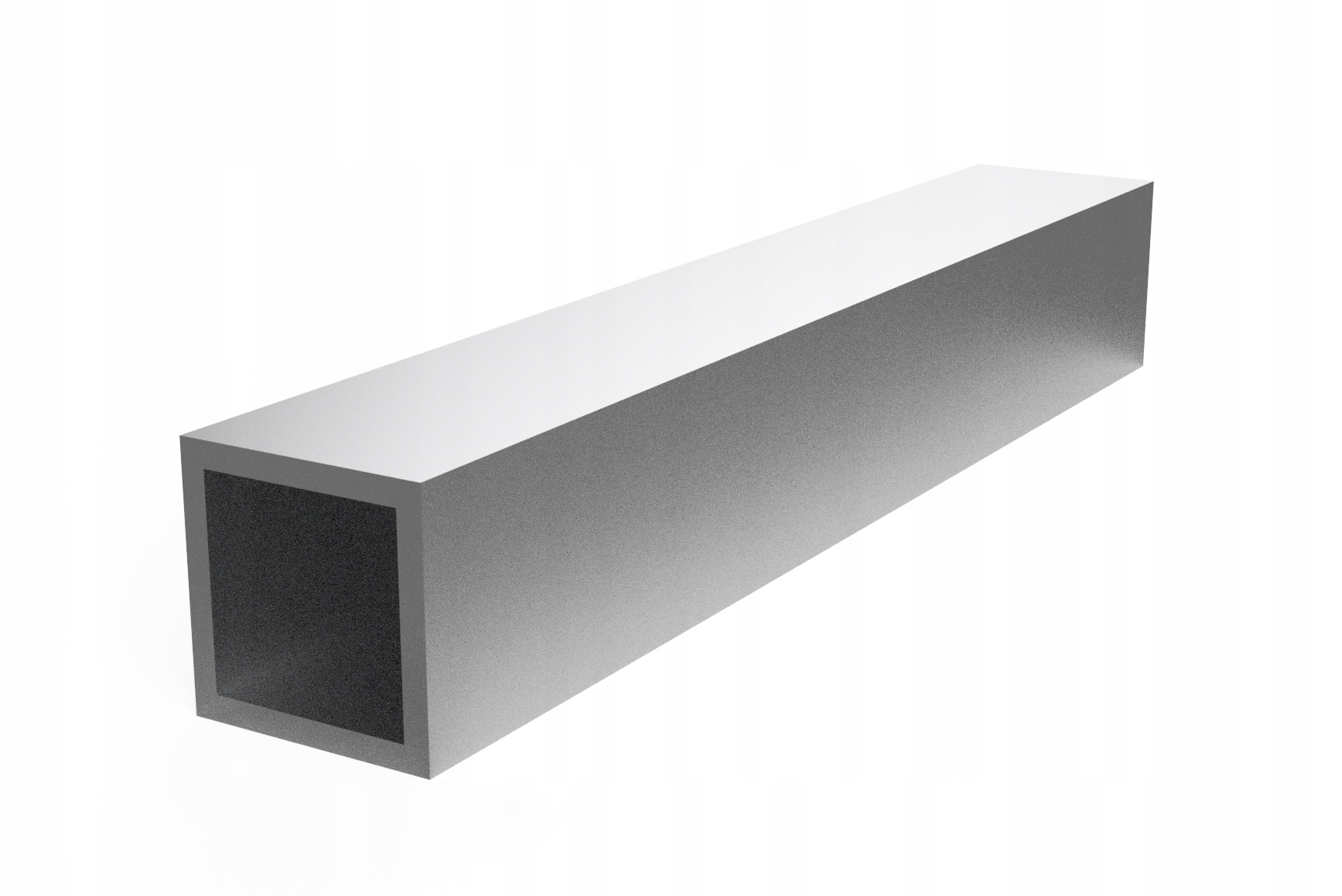 Plotový sloupek Hliníkový profil 40x40x4 Trubka čtvercová L=230 cm