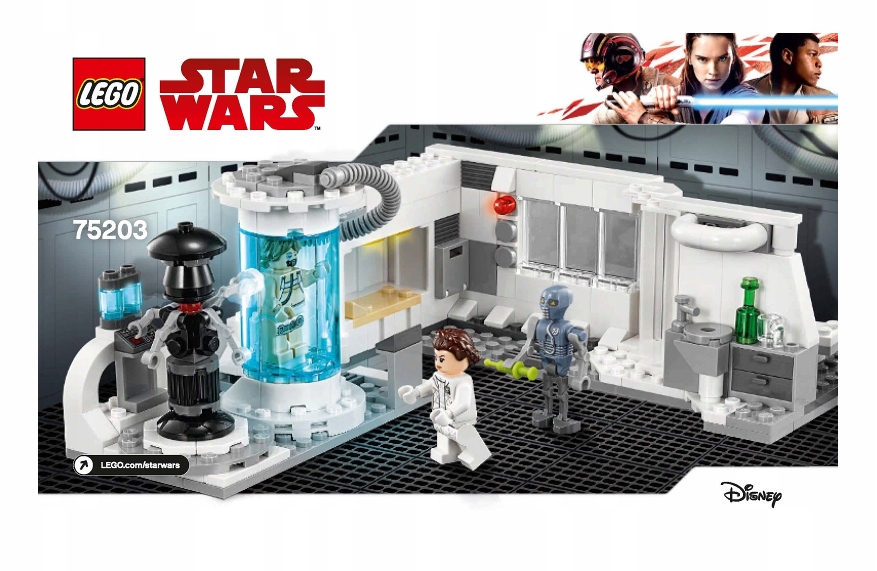 LEGO INSTRUKCJA - Star Wars Hoth Medical Chamber 75203 2018r.
