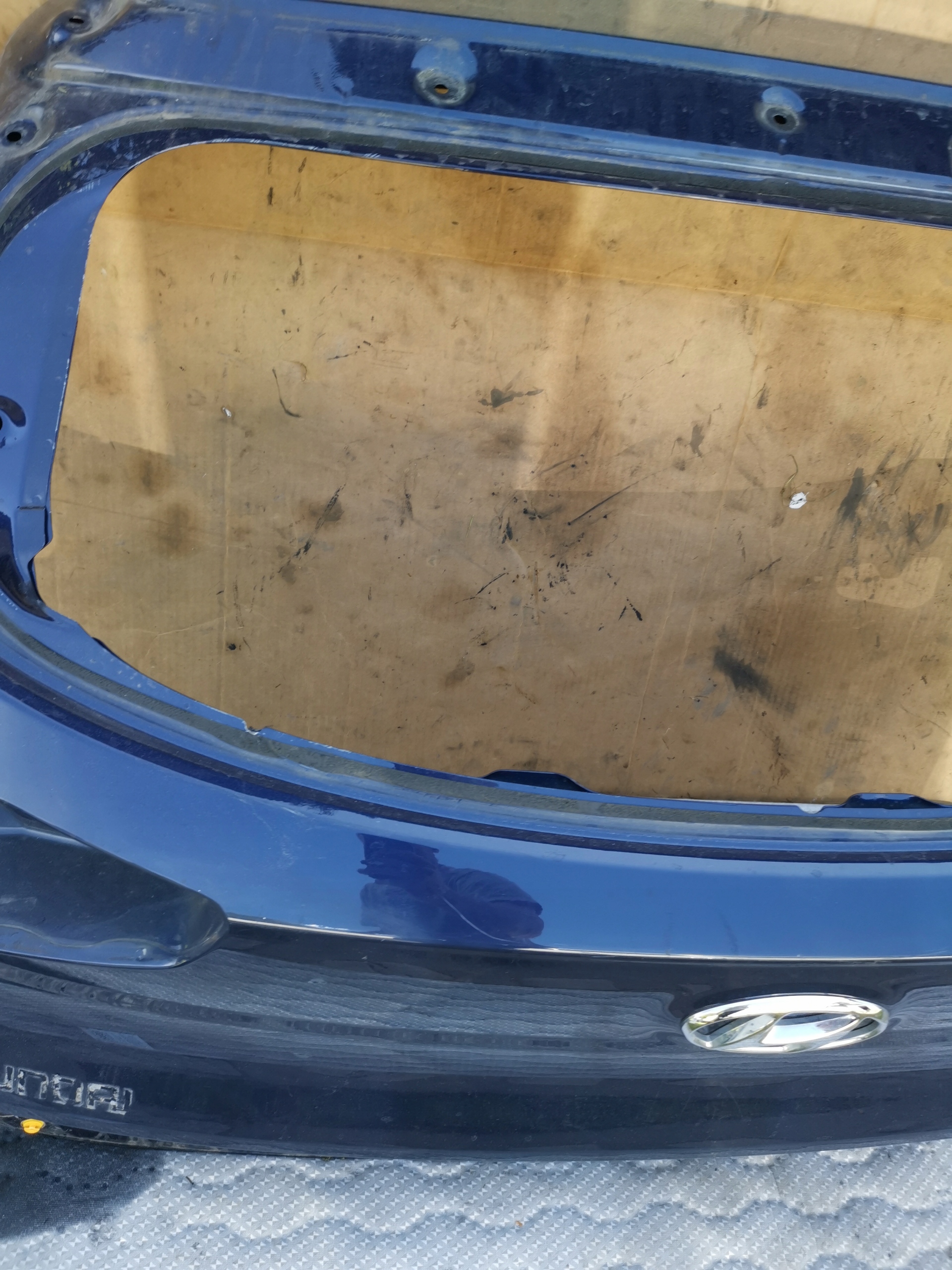 HYUNDAI TUCSON III 3 LIFT boot doors rear part