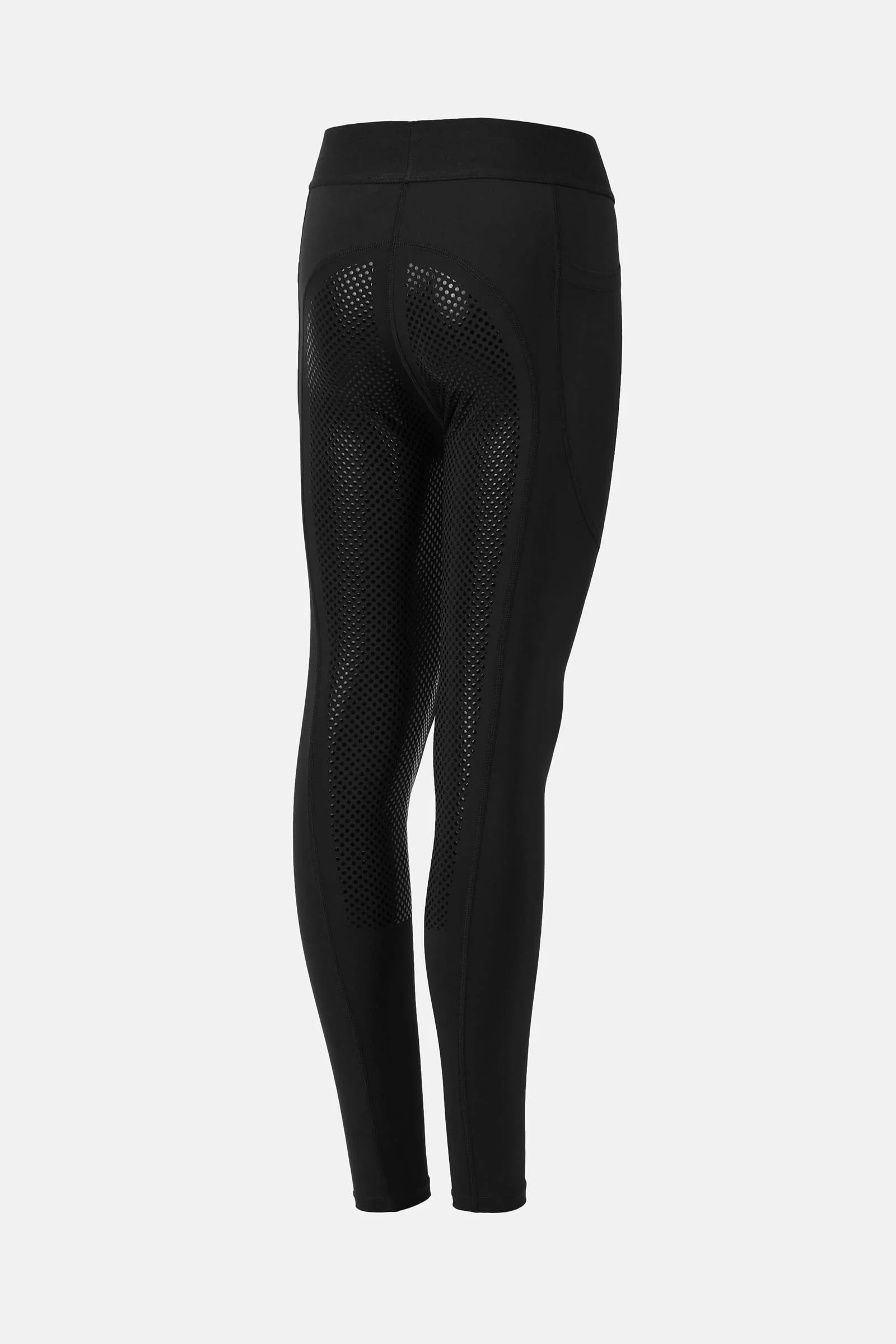 Horze, Legginsy młodzieżowe Maia, Black 146/152 czarny