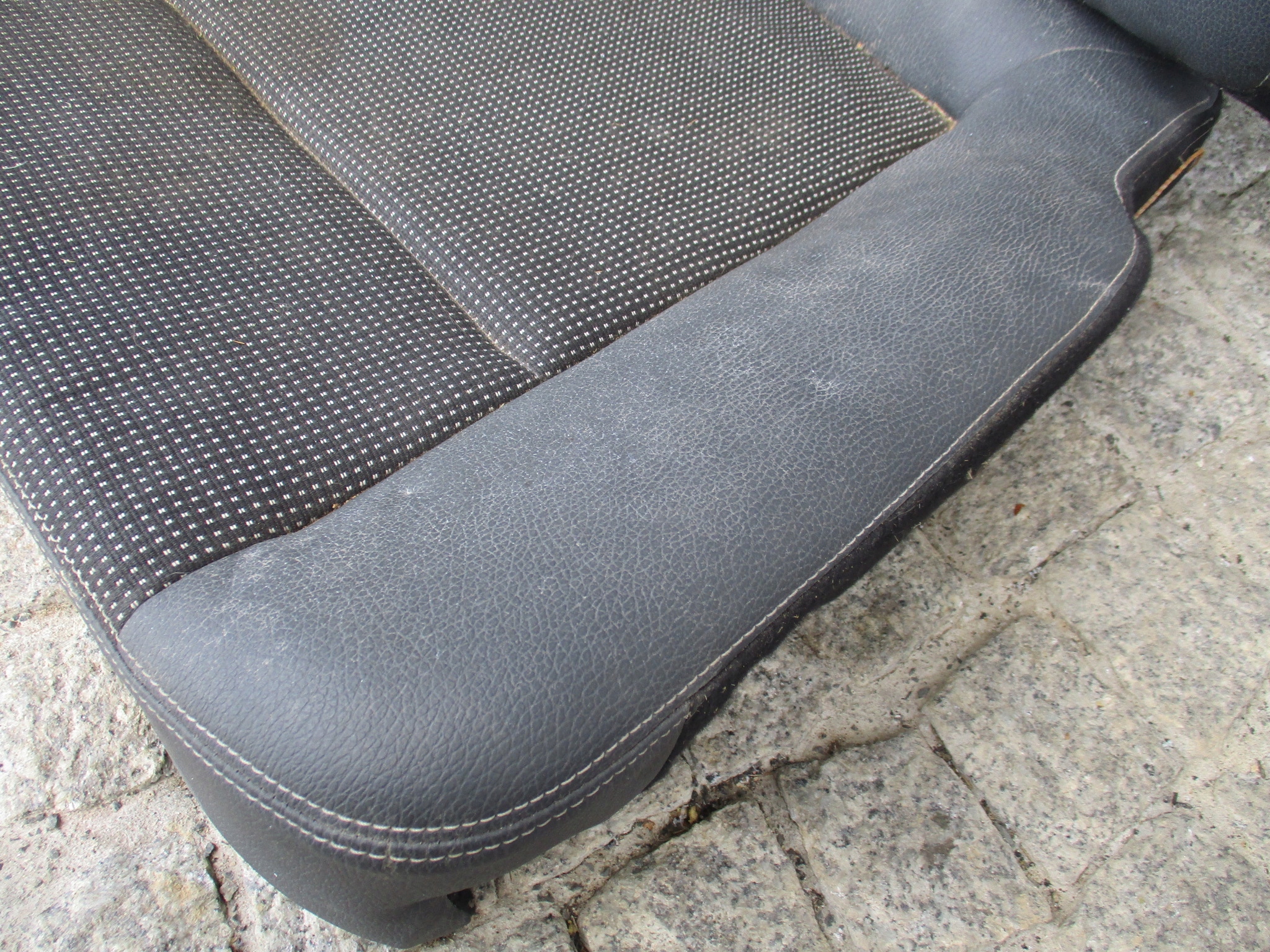 Astra H кабриолет диван задний кожзам