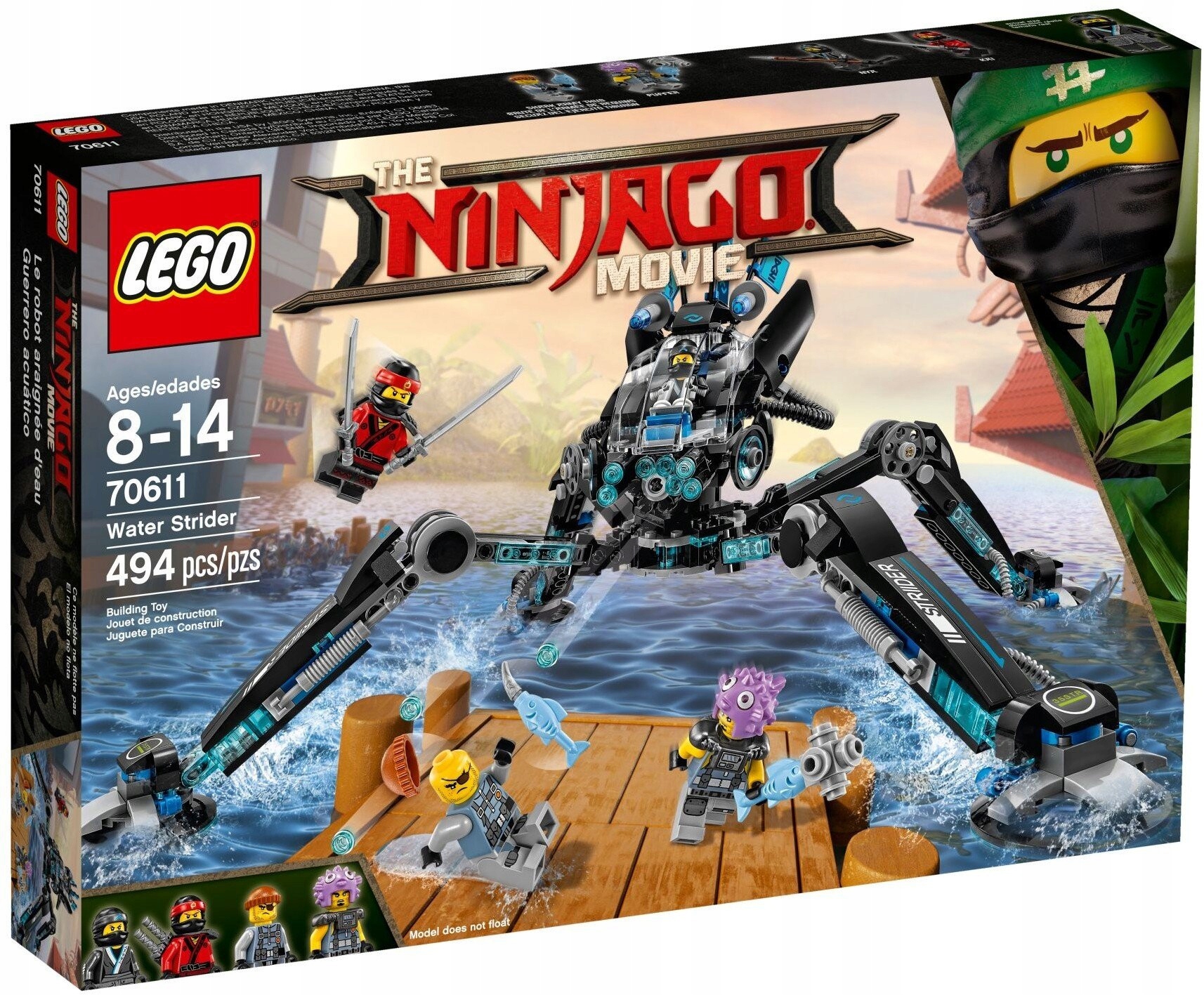 Lego Ninjago Movie 70611 Lyžař Nové