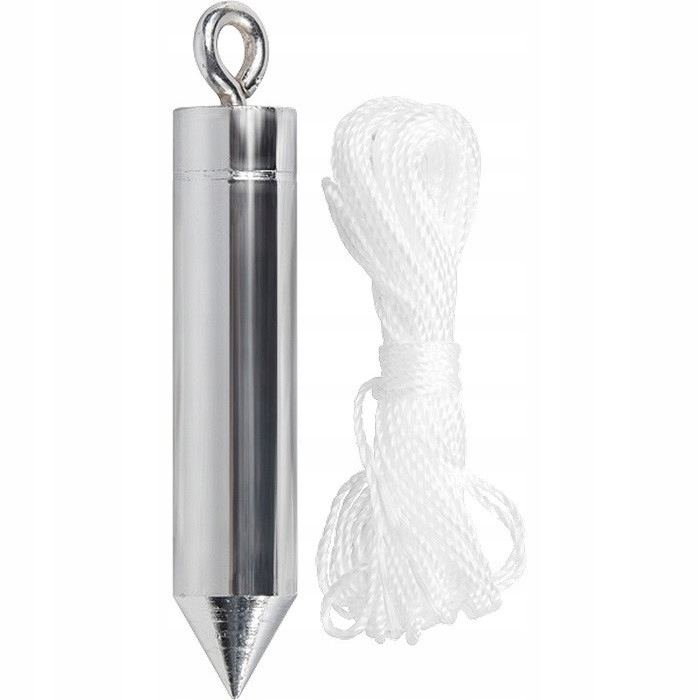 

Pion cylindryczny stalowy sznurkowy 100g 5m Matrix