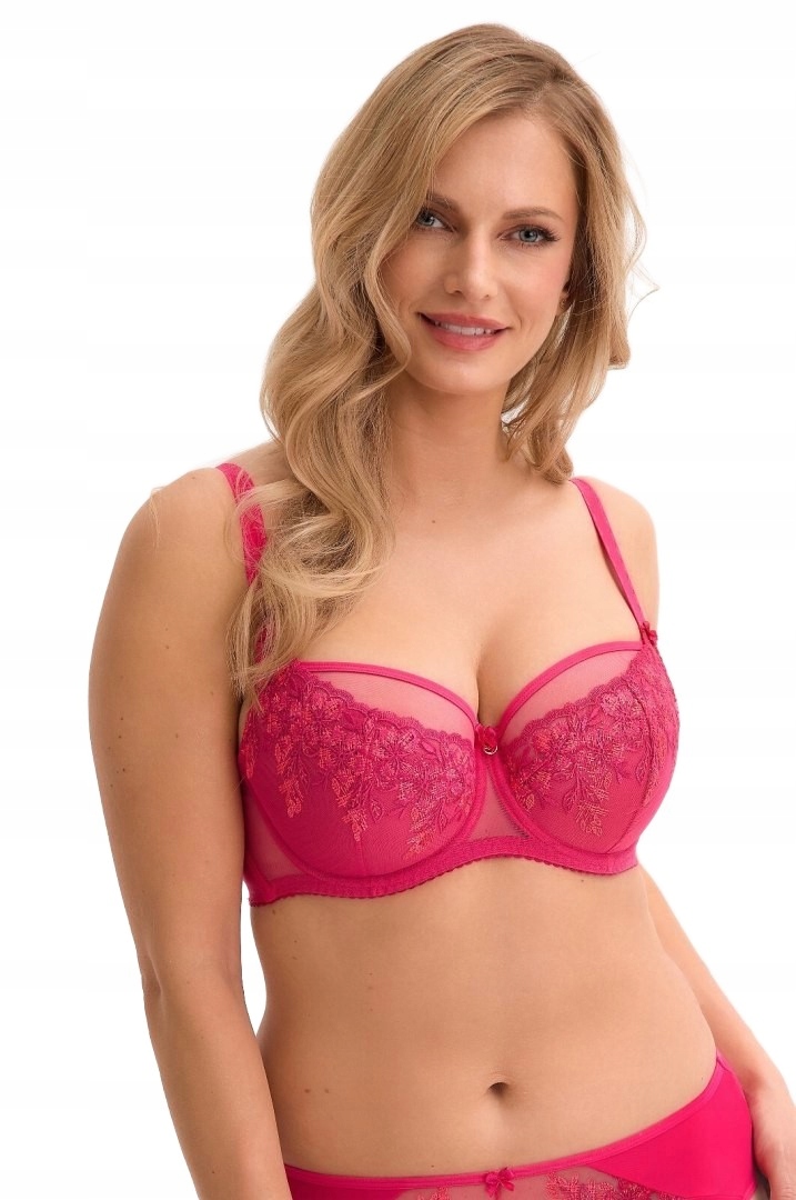 Polovyztužená podprsenka semi soft Gaia 1322 Rhea 90B fuchsiová mda