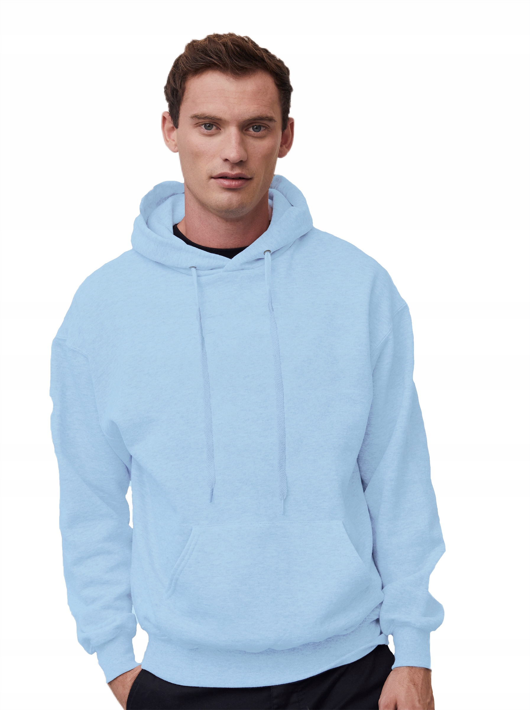 

Bluza z kapturem męska Fruit Classic, błękitny S