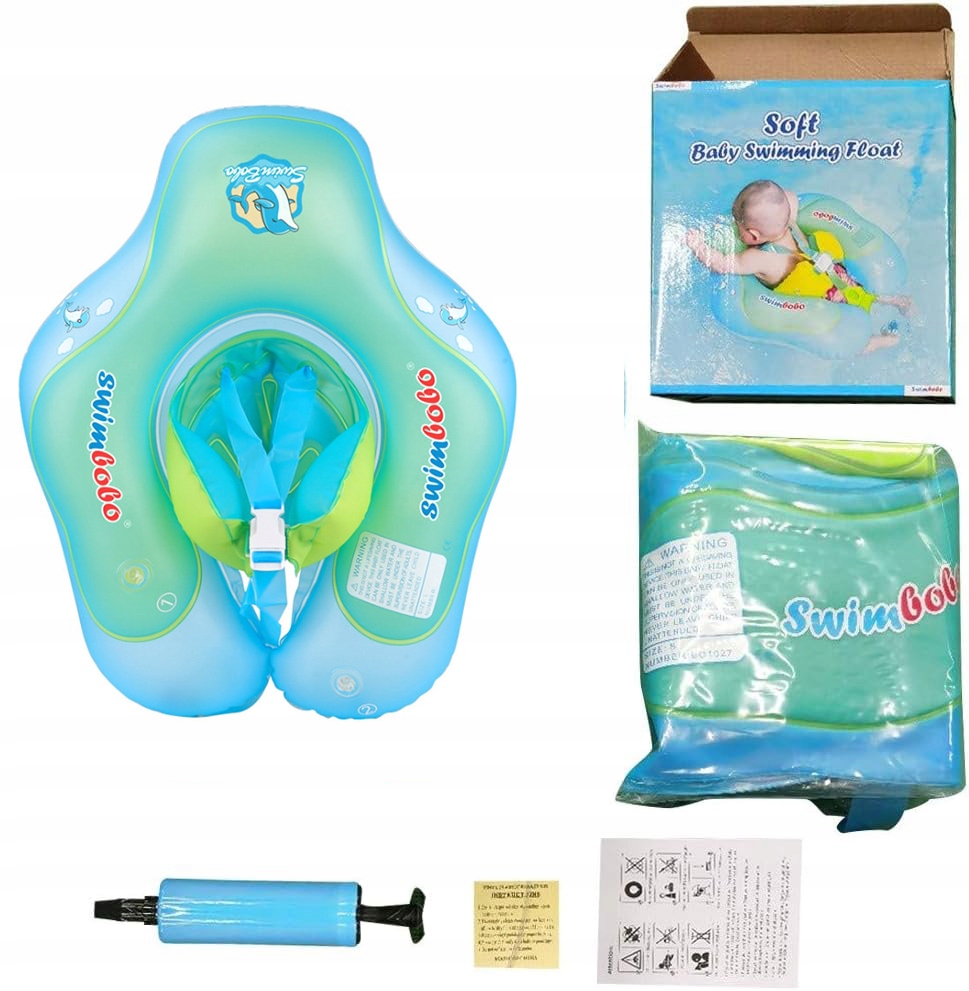 KÓŁKO KOŁO KOŁNIERZ DO PŁYWANIA DLA NIEMOWLĄT S Szerokość produktu 46 cm