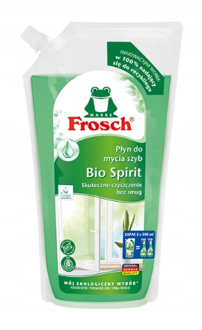

Frosch Bio Spirit płyn do szyb i luster 1L Zapas
