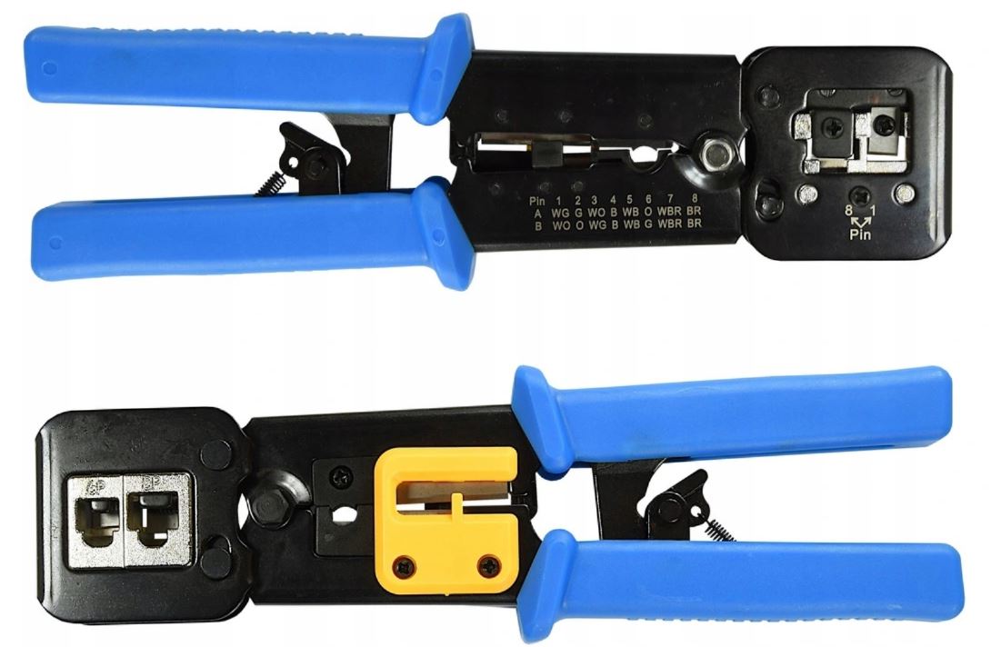 

Zaciskarka Wtyków Przelotowych RJ45 Pass Through