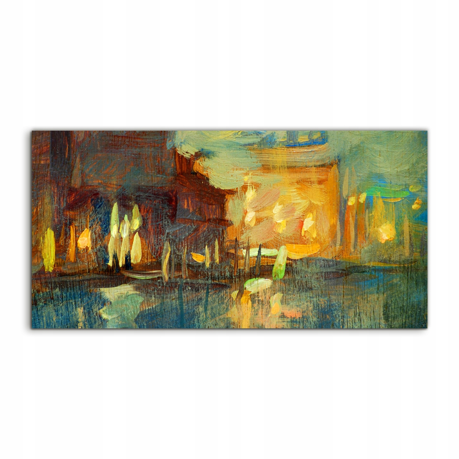 

Obraz akryl 120x60 nowoczesny Wenecja Miasto Noc