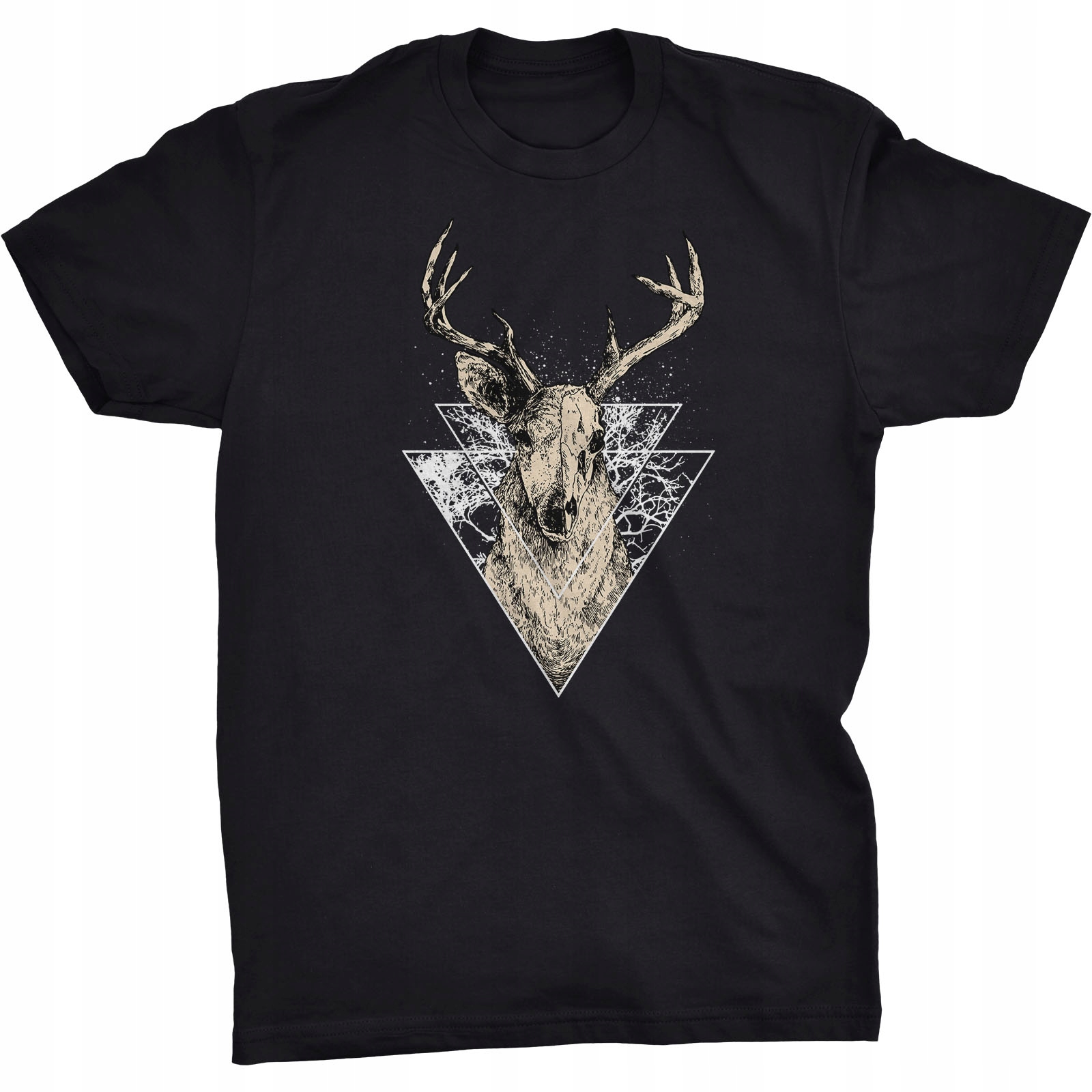 

Jeleń Koszulka Czaszka Deer Black Metal Goth