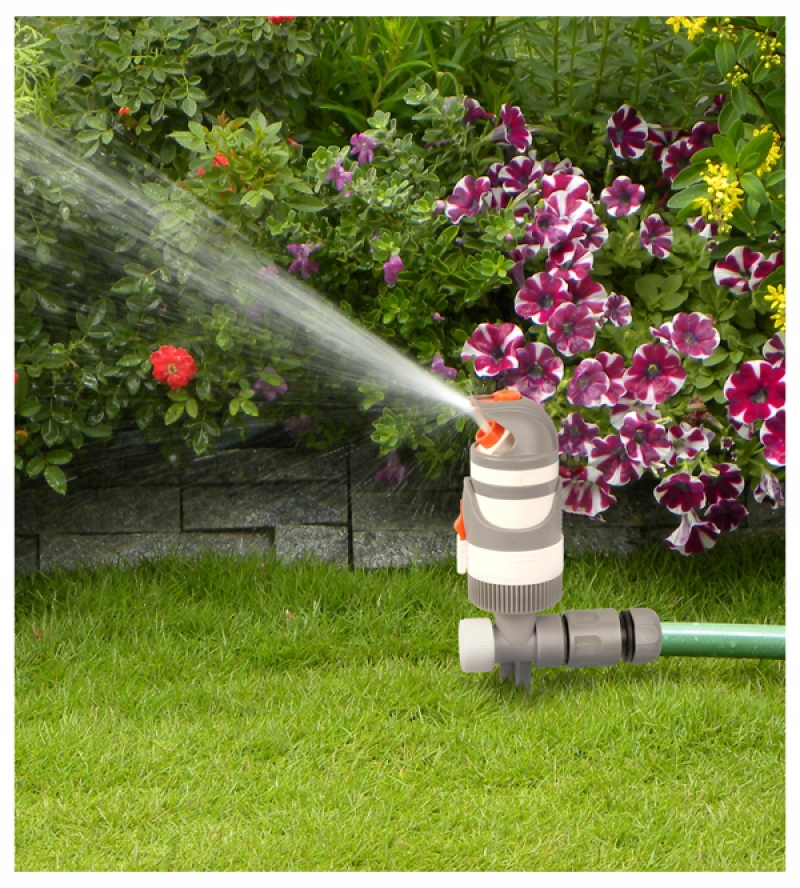 Zraszacz obrotowy 2-funkcyjny na kolcu Bradas WL-Z02 Marka Bradas