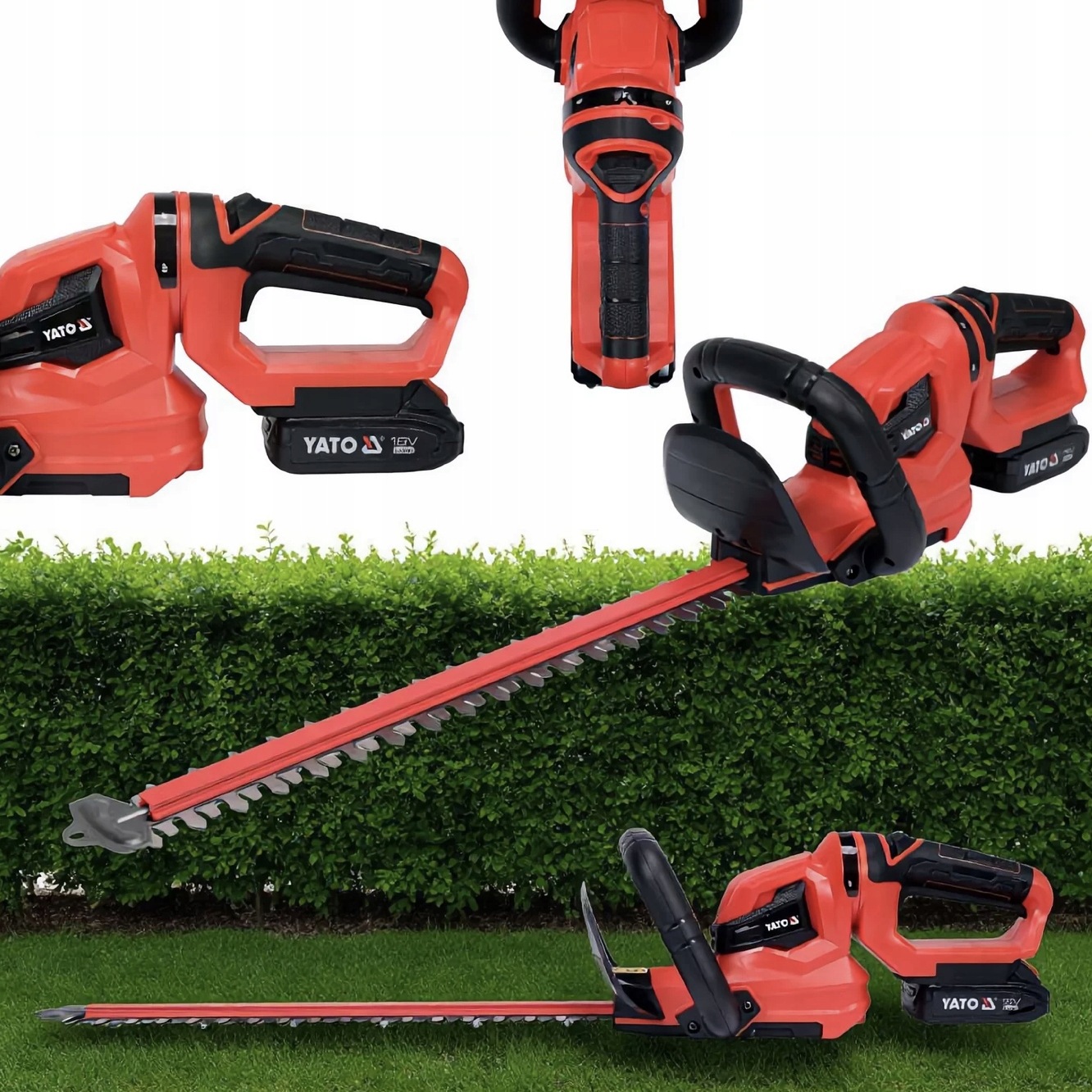Nůžky Na Živý Plot 18V 45CM 2AH Akumulátor Yato YT-828331