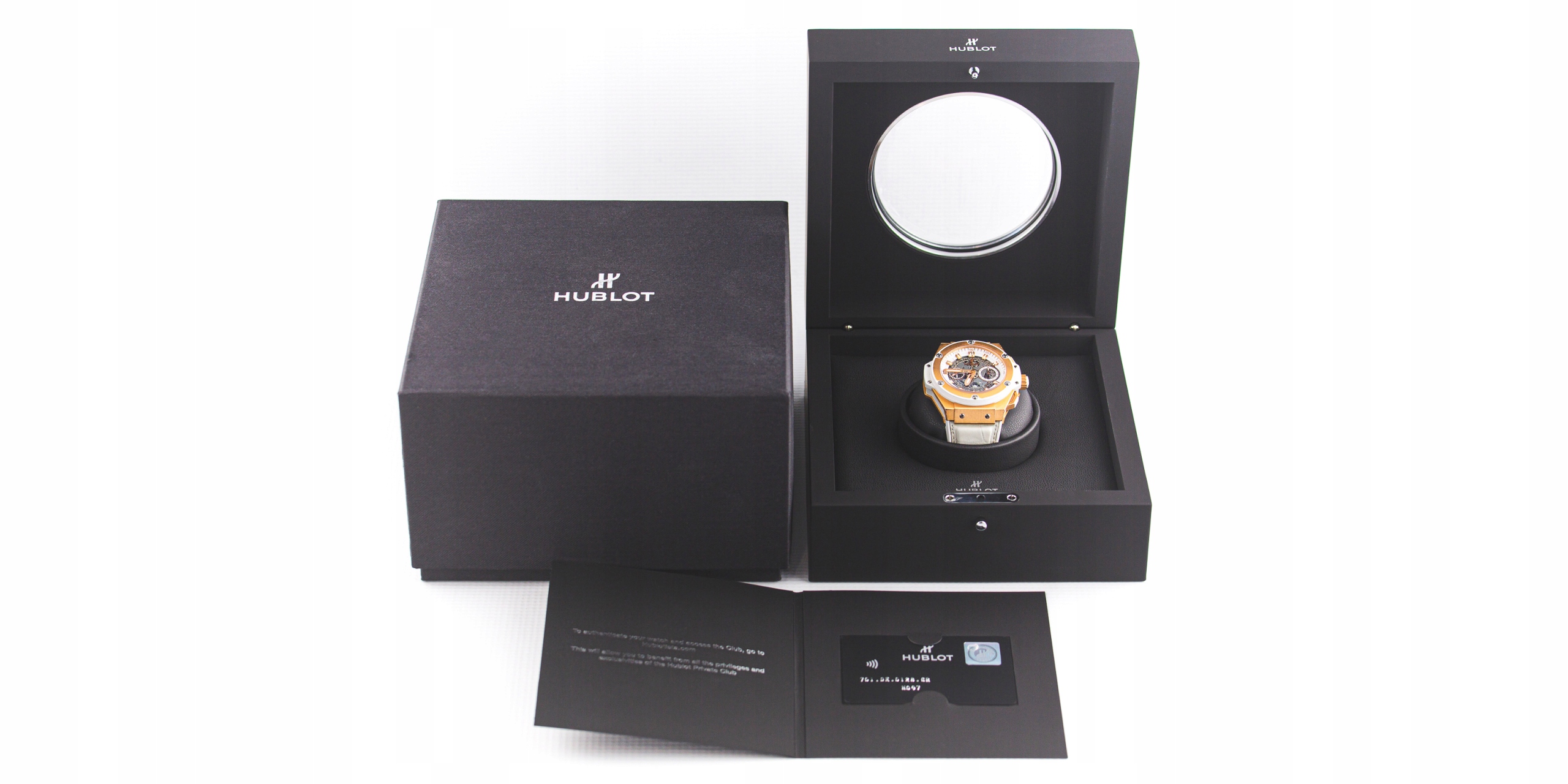 Hublot king power unico rose gold cheap