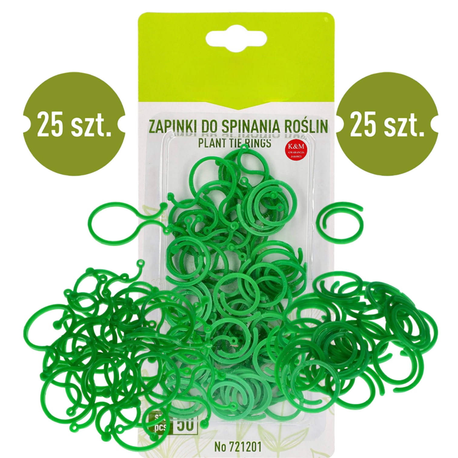 

Zapinki Do Spinania Roślin 721201 Klipsy 50szt