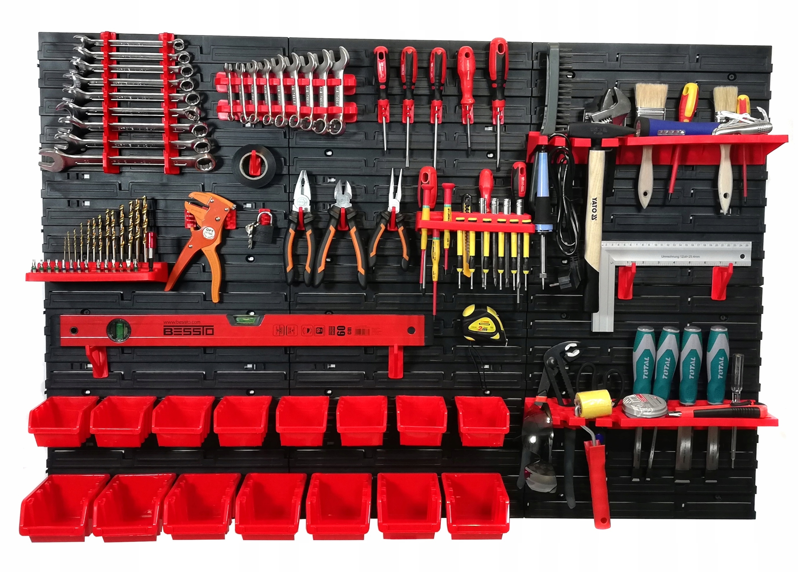 TABLICA WARSZTATOWA SCIANKA NARZEDZIOWA 120x80cm Kind pegboard