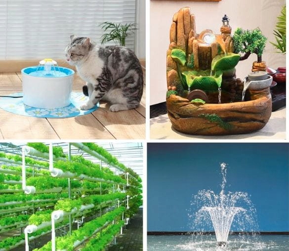 Pompa Do Fontanny Napowietrzania HSB-333 300L/H Do Mini Oczka Poidełka EAN (GTIN) 5906874059517