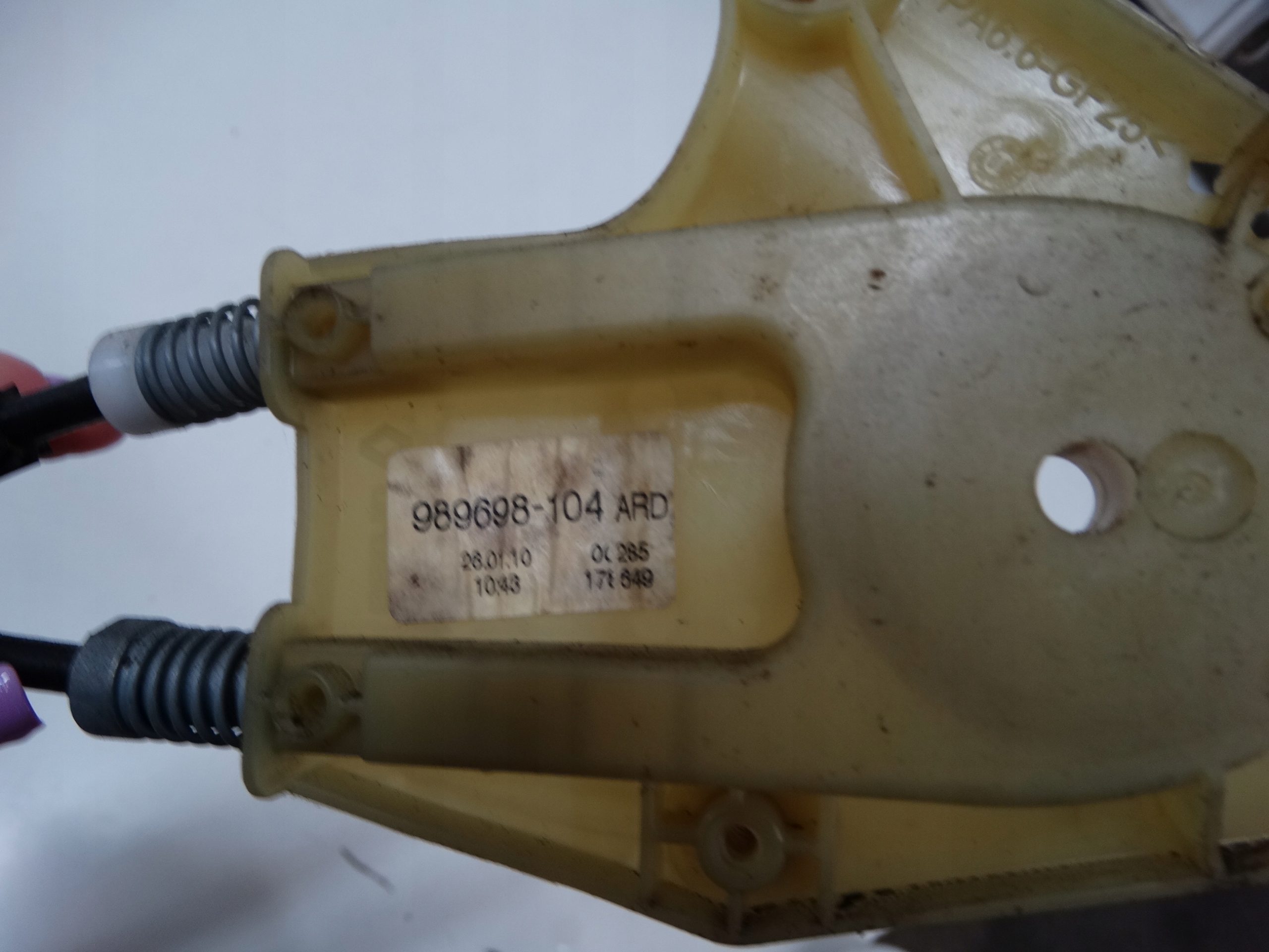 window regulator right rear part RENAULT LAGUNA III
