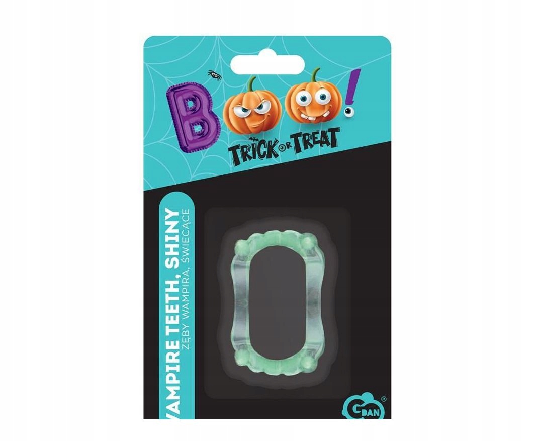 ZĘBY WAMPIRA ŚWIECĄCE