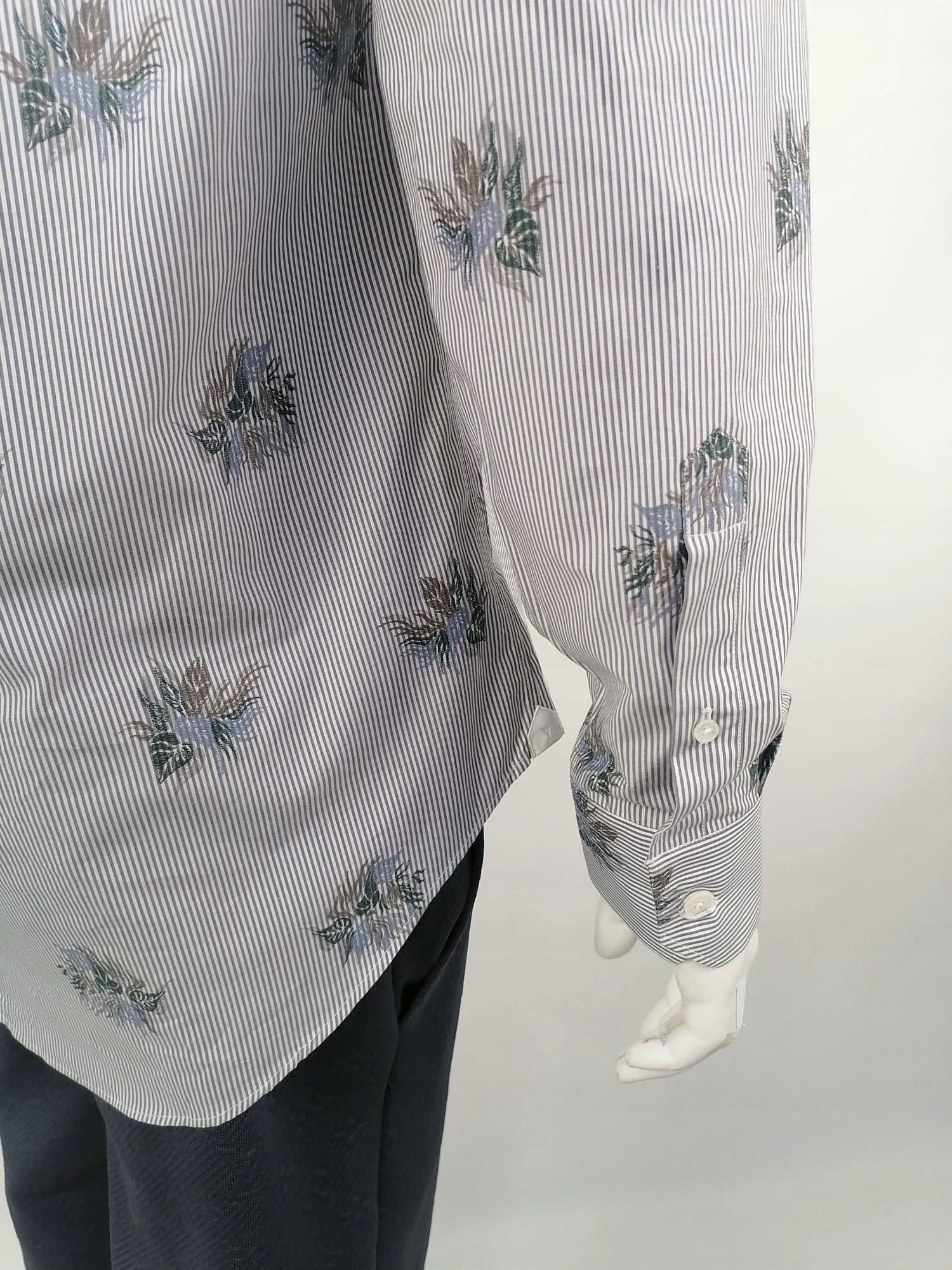 Koszula LV z motywem kwiatowym LOUIS VUITTON S Rozmiar kołnierzyka S