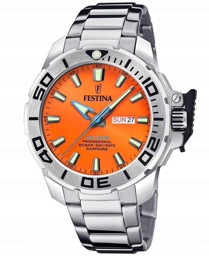Hodinky Festina The Originals Professional Diver Set F20665/5 45,00 mm 20 Atm