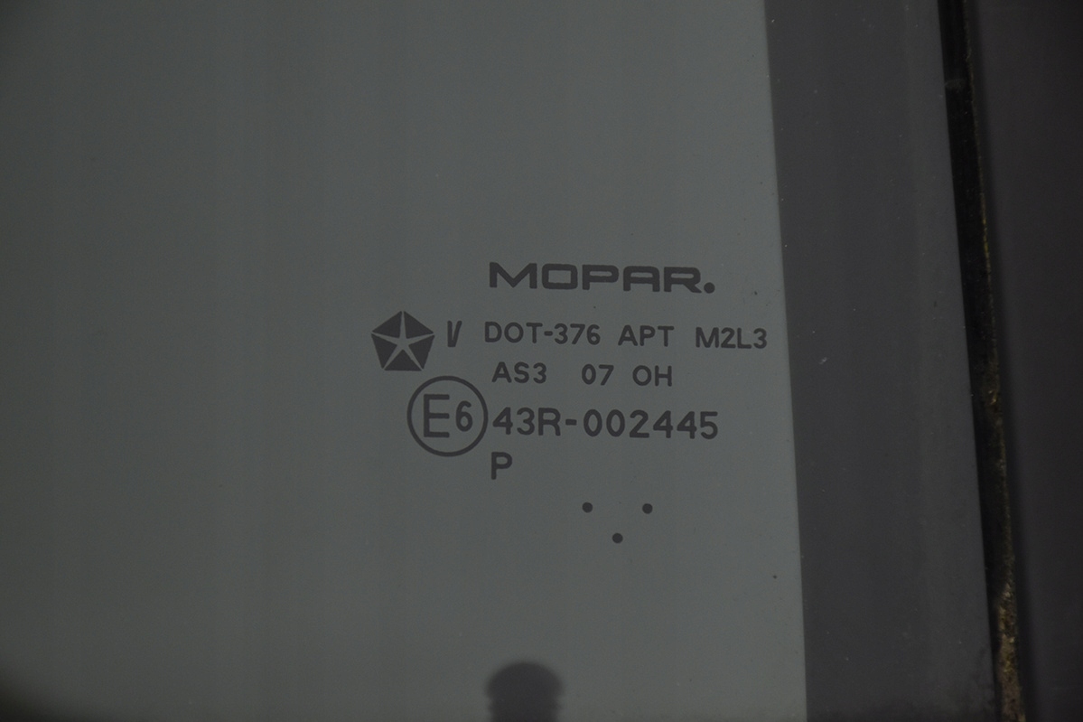 door rear. rear part right JEEP PATRIOT and