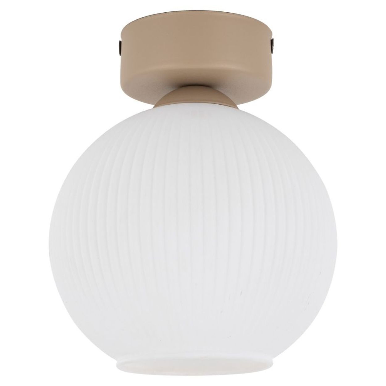 Stropní svítidlo Virlo béžová 1xE14 Osvětlení Dekorativní Lampa Do Obývacího Pokoje