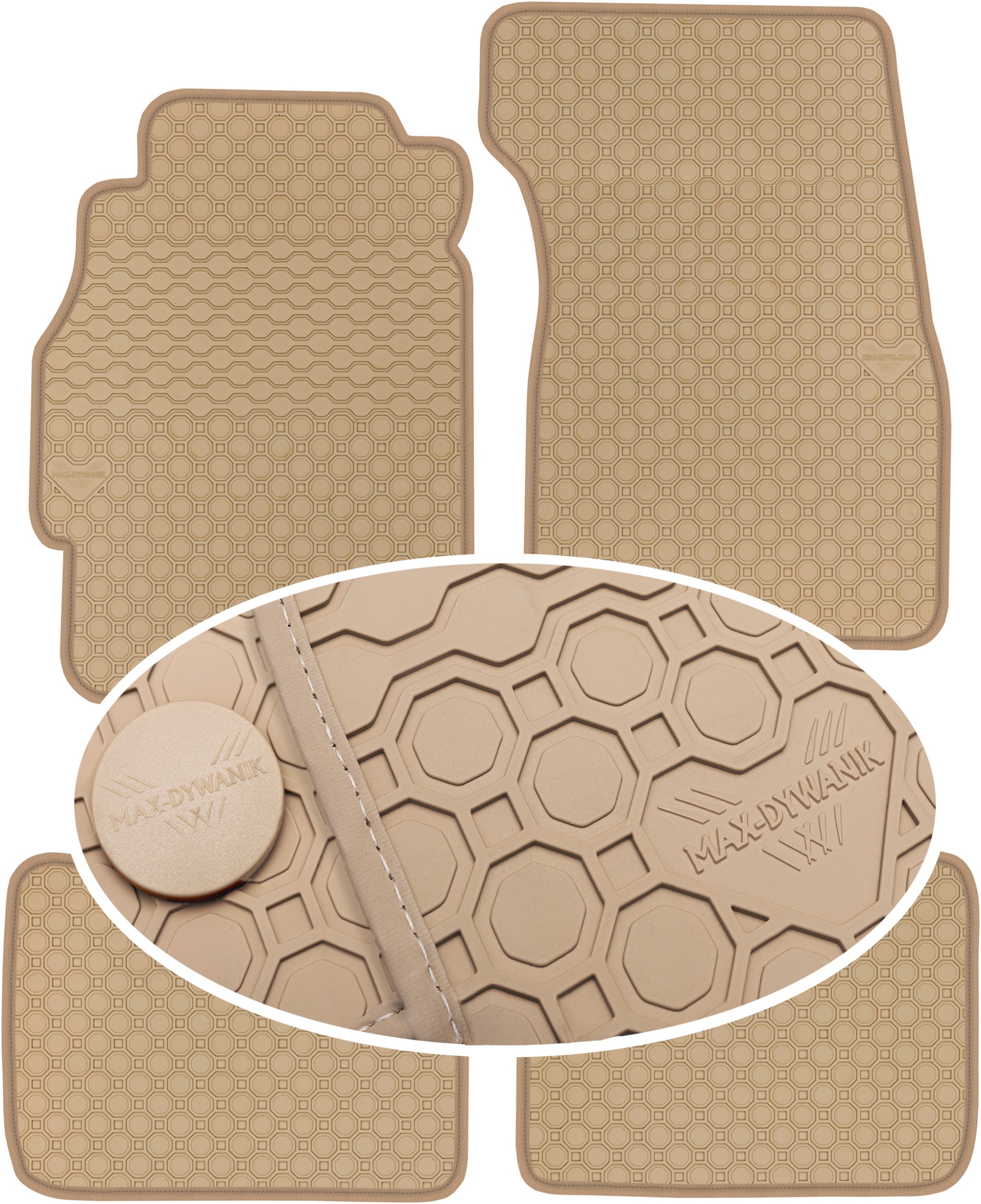 Honda Civic VI Hb 3D 1995-2001 Gumové rohože PrimeLiner