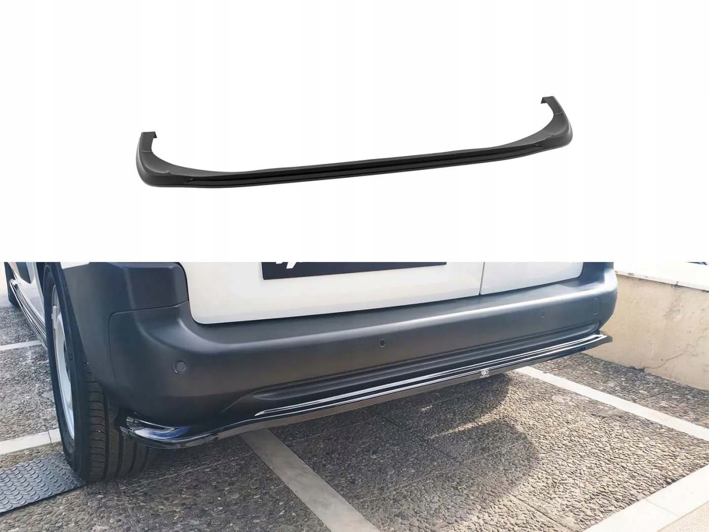 Kryt zadního nárazníku difuzér pro Citroen E-berlingo I 2021- Short