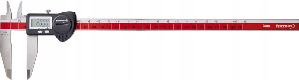 Suwmiarka cyfrowa z wyjściem danych 300mm FORMAT