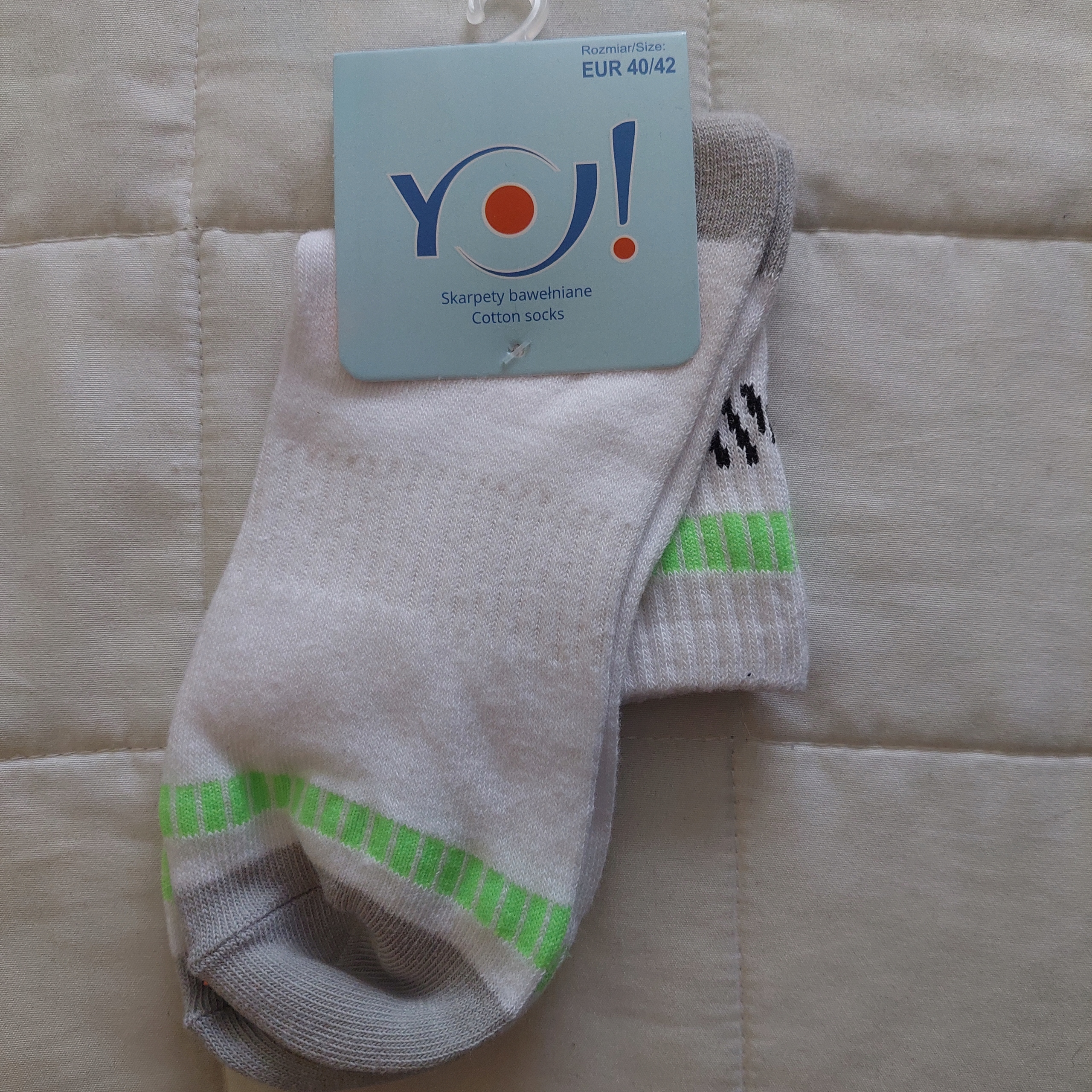 

nowe skarpetki dziecięce Yo 40/42 (23-24cm)