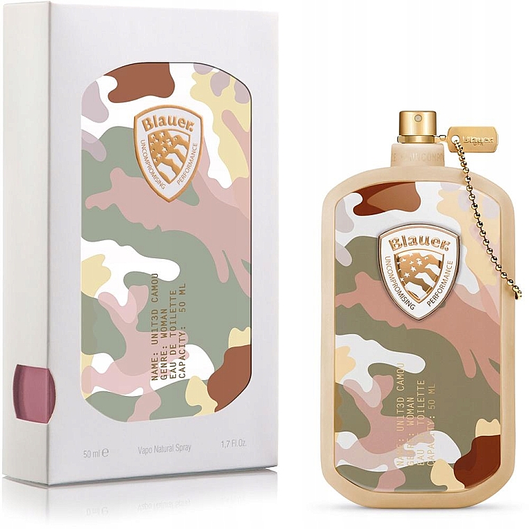 Blauer UN1T3D Camou Woman Toaletní Voda 50 ML Pro Ženy