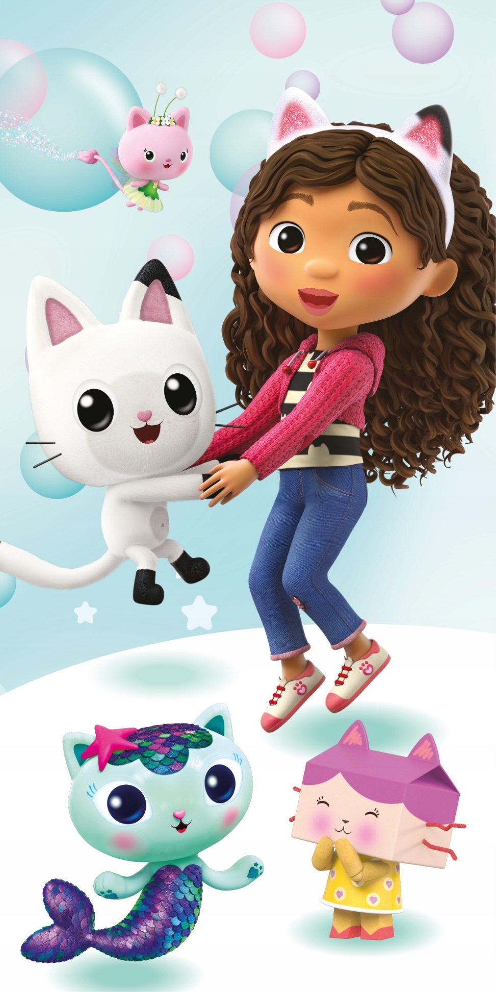 RĘCZNIK bawełniany KOCI DOMEK GABI 70x140 cm