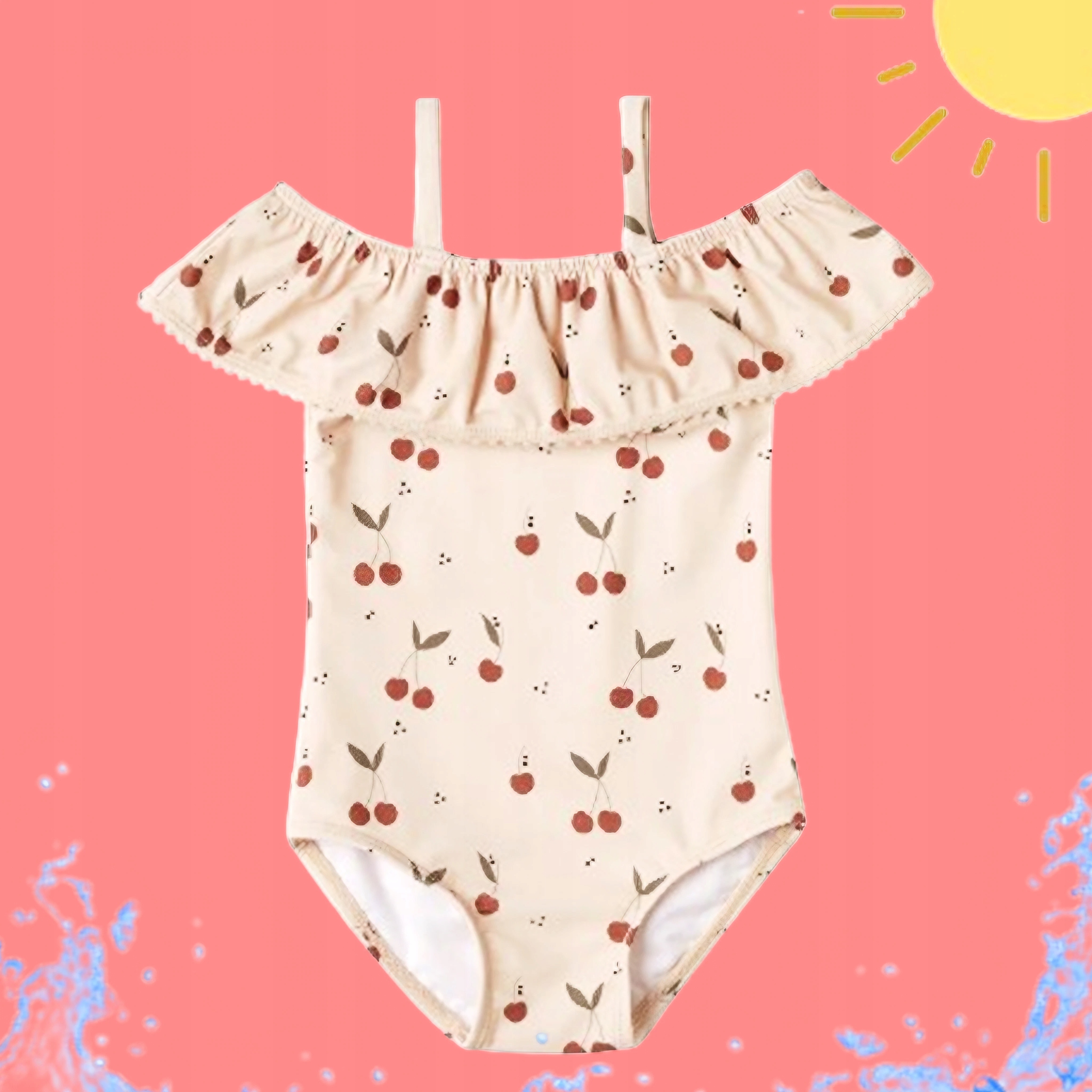 STRÓJ KĄPIELOWY KOSTIUM JEDNOCZĘŚCIOWY DO NAUKI PŁYWANIA 116/122 DLA DZIECI Wiek dziecka 5 lat +