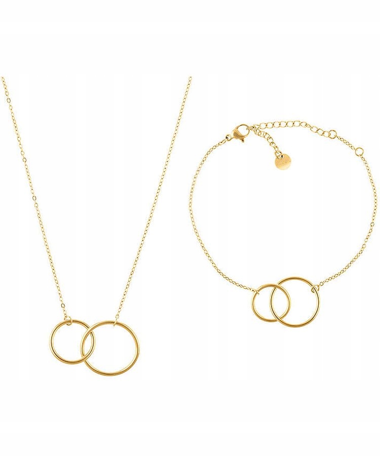 Náhrdelník Pacific Gold Set s náramkem
