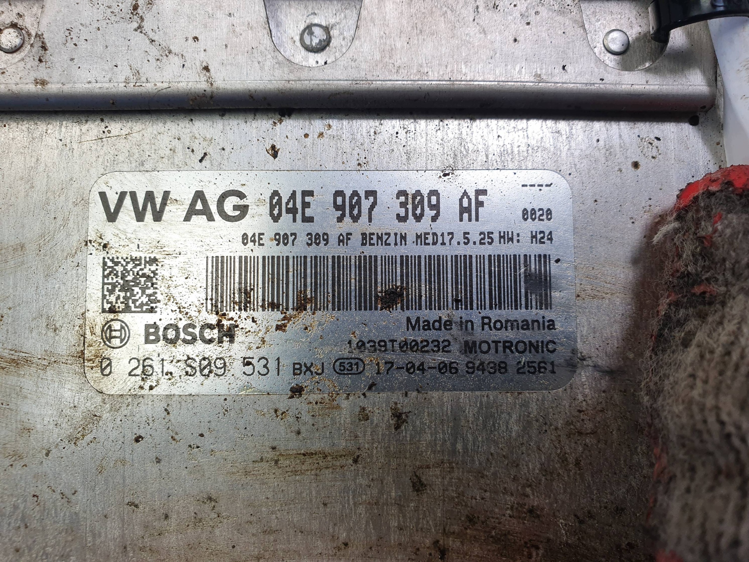 computer motore ECU 04E907309AF SKODA RAPID 2017