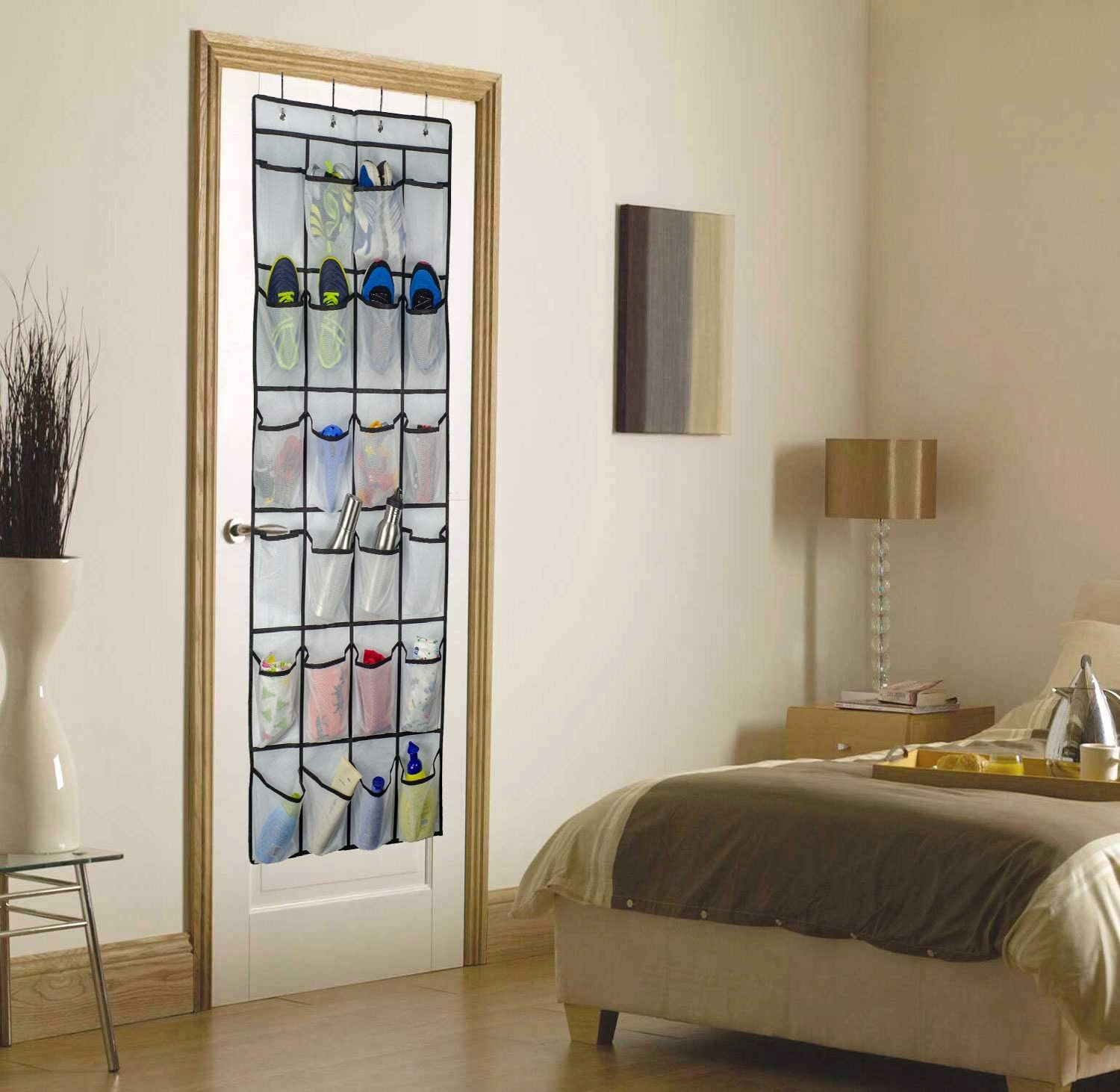 ORGANIZER WISZĄCY NA DRZWI / DO SZAFY 24 KIESZENIE Liczba sztuk 1 szt.