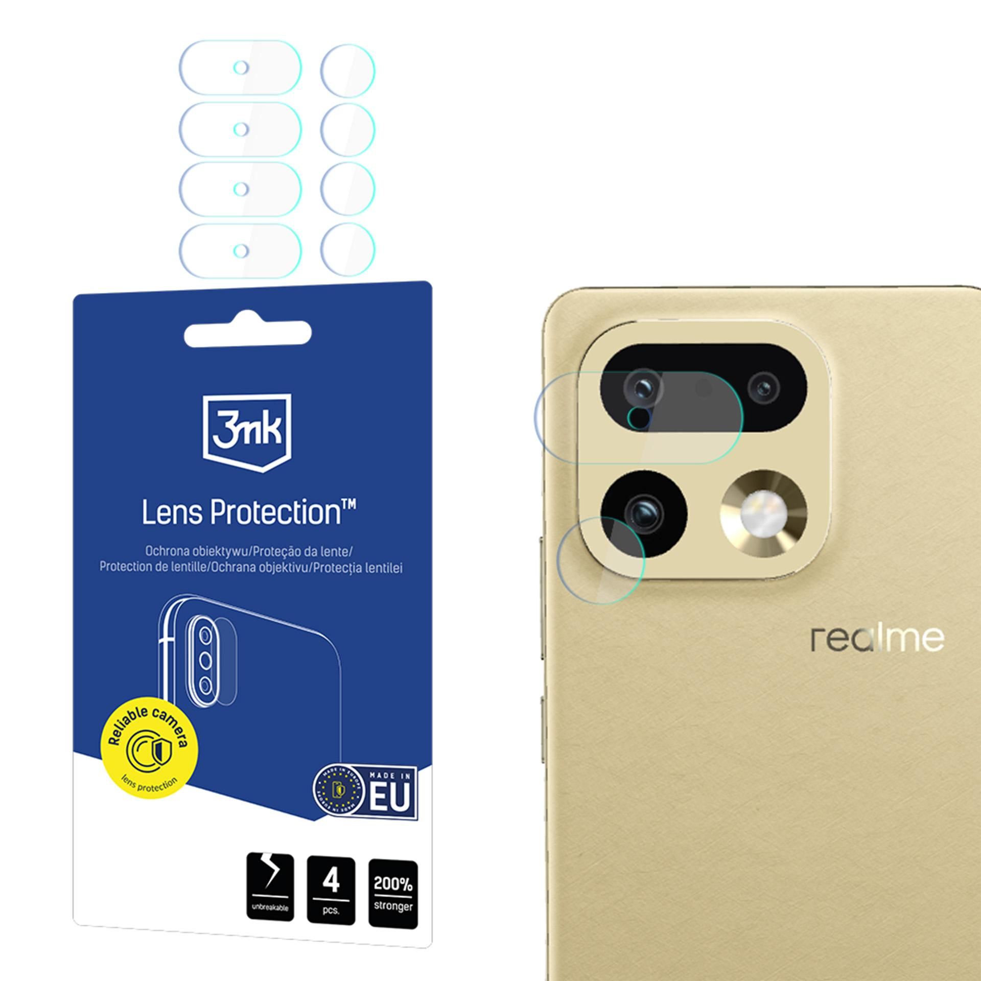 4x Szkło na obiektyw aparatu do Realme 16 Pro 5G 3mk Lens Protection